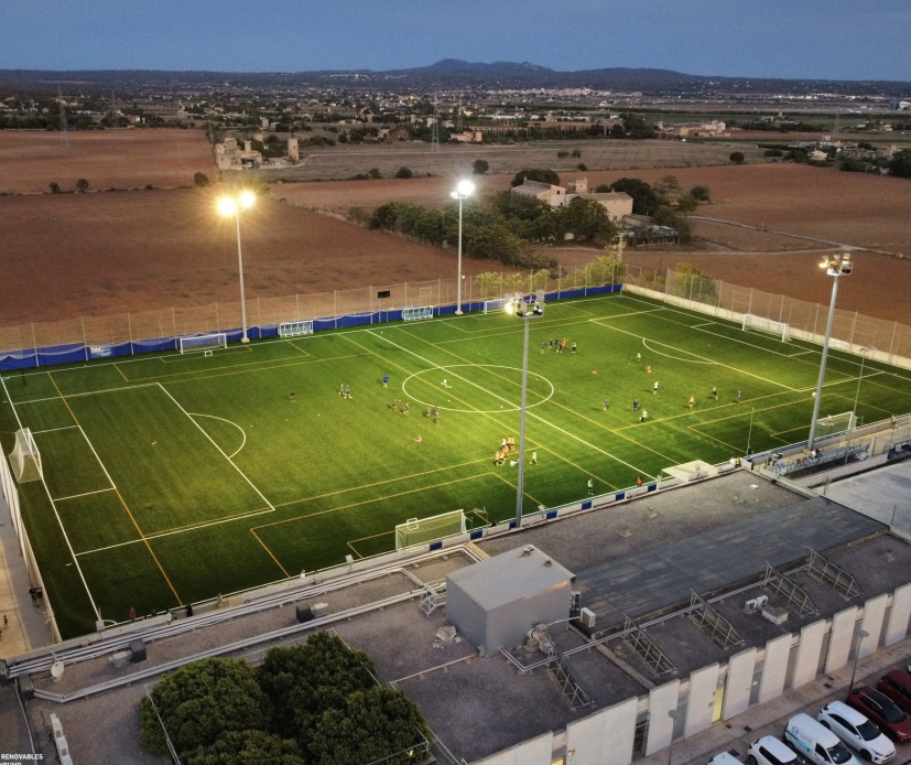 Renovación de la instalación de agua en los vestuarios de fútbol de Son Ferriol